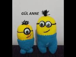 coraptanminyon pelus oyuncak minyon yapilisi diy basic toy kendin yap youtube minyonlar oyuncak corap