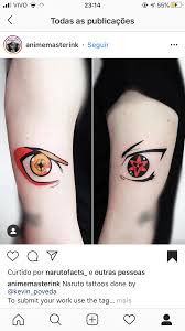 Kyuubi And Sharingan Eyes In 2020 Geometric Tattoo Triangle Tattoo Tattoos