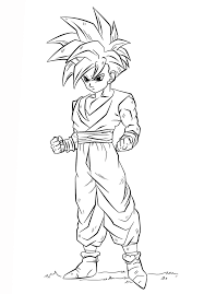 If you love dragon ball and dragon ball z, we have a treat for you. Printable Son Gohan Coloring Pages Anime Coloring Pages