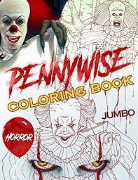 Halloween has passed several months ago but you want to take the pennywise coloring pages. Pennywise Coloring Book Pennywise Superior Coloring Book With Amazing Images Buy Online In Macau At Macau Desertcart Com Productid 171681086