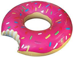 Amazon Com Big Mouth Toys Gigantic Donut Pool Float Toys Games Donut Pool Donut Pool Float Big Mouth Toys