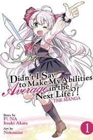 I Said Make My Abilities Average Manga Mangakakalot Com