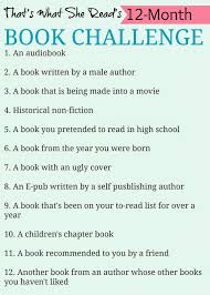My 12 Month Book Challenge Book Challenge Reading Challenge Book Suggestions
