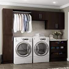 Horizon 105 In W Mocha Brown Laundry Cabinet Kit Laundry Room Storage Laundry Room Storage Shelves Laundry Cabinets