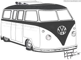 You will love to color a nice coloring page. Volkswagen Bus Coloring Pages