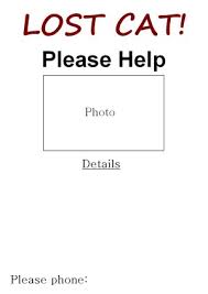 41+ free certificate of origin templates. Lost Cat Poster Poc