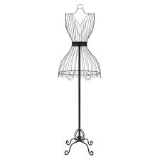 Elegant Dress Mannequin Stand Black Wrought Iron Dress Form Metal Mannequin Stand Dress Form Elegant Logo Loja De Roupas Manequins De Loja Nome Loja De Roupas