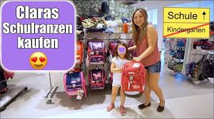 Checkliste für die anschaffung einer innovativen kosteneffektiven schulranzen kaufen. Claras Schulranzen Kaufen Neues Kinderzimmer Fur Einschulung Shopping Tour Vlog Mamiseelen Youtube
