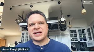 There are things that will happen in a decade that we haven't thought of  yet even though we are building the foundation today," said Aaron Emigh  from @BrilliantTech referring to the #evolution