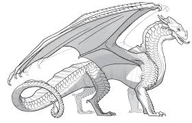Wings Of Fire Colors Dragon Coloring Page Moon Coloring Pages Animal Coloring Pages