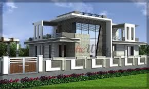 Double Storey Elevation Two Storey House Elevation 3d Front View Compound Wall Design House Wall Design Compound Wall Gate Design