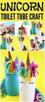 Diy Unicorn Craft Using Toilet Tubes Unicorn Crafts Easy Crafts For Kids Crafts For Kids