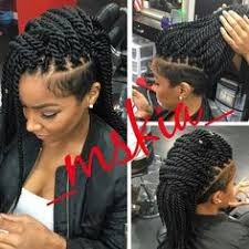 Here's a unique variation of the popular topknot style. 67 Hair Fades N Braids Ideas Hair Natural Hair Styles Short Hair Styles