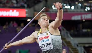 A tattoo is seen on the back of johannes vetter of germany as he competes in the men's javelin throw final during the 15th iaaf world championships at the national stadium in beijing, china. Verschobener Traum Forum Das Wochenmagazin