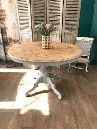 5 out of 5 stars. Shabby Chic Round Extending Dining Table Eclectivo London Furniture With Soul