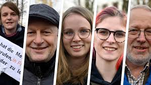 Warum demonstrieren Sie? Wir haben uns auf der Anti-AfD-Demo in Forchheim  umgehört