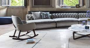 由roberto lazzeroni 设计的扶手椅martha poltrona frau blue bedding home decor furniture