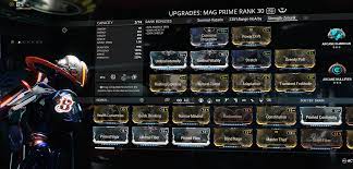With the recent warframe buffs mag has gotten some much needed and. Mag Prime Arbitration Build 2 0 General Discussion Warframe Forums