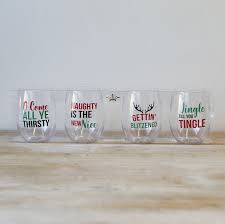 'let's make love in front of a mirror next time so that i can see you doing it to me!' Naughty To Go Wine Glasses Set Of 4 The Royal Standard
