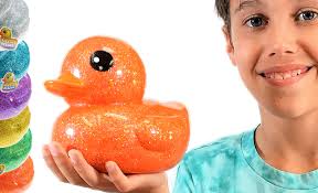 Amazon.com: JA-RU Giant Glitter Rubber Ducks (1 Duck Assorted) 7" Large  Rubber Duck. Kid Bath Toys. Stress Relief Fidget. Beach & Pool Toy. Baby ...