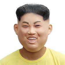 Pin On Halloween Kim Jong Un Face Mask Party Costume Latex One Size Funny Human Hunam