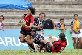 It is a rugby specific stadium with 8 lane running track. Thailand Win South East Asia 7s Scrum Queens