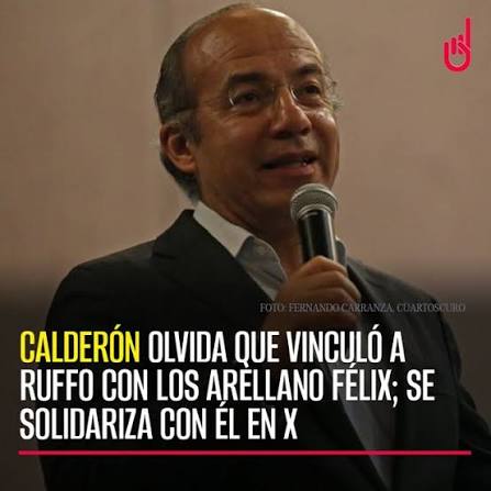Felipe Calderón acusó a Ernesto Ruffo de nexos con el cártel de Los Arellano  🧵 En octubre de 2017 el expresidente @felipecalderonhinojosa se lanzó  contra Ernesto Ruffo Appel tras la salida de @
