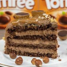 Toffifee Nougat Torte Sandras Backideen Rezept Toffifee Torte Rezept Kuchen Und Torten Rezepte Kuchen Und Torten