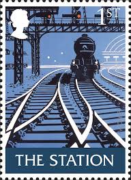 Great Britain 12 08 2003 Pub Signs The Station Andrew Davidson Postage Stamp Design Postage Stamp Art Postal Stamps