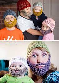 Fun Bobble Beard Baby Hat Crochet Pattern Crocheted Beard Pattern Crochet Hats Crochet Beard