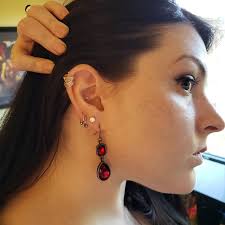 Four Wire Pierced Ear Cuff • Sterling Silver, Gold Filled, Two-toned