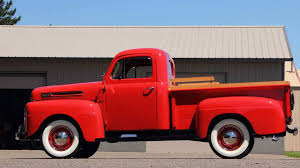 Image result for Vermilion 1950 Ford Truck