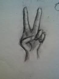 How to draw anime hands doing a peace sign. How To Draw Hands Peace B C Guides