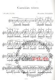Música pr status whatsapp status tipografia romântico vídeo para status 30 segundo. Calleja Francisco Cancion Triste Para Guitarra Bei Notenpunkt Kaufen