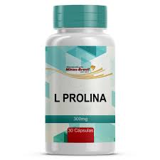 L Prolina 300Mg - 30 Cápsulas - Drogaria Minas-Brasil