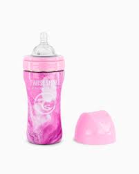 Anti Colic Baby Bottle In Stainless Steel Twistshake
