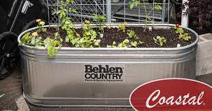 Massive concrete trough planters by willy guhl. Making A Stock Tank Planter