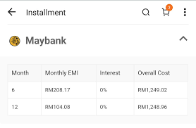 Once you have successfully completed this payment method, money would be reserved from your credit card according to the product price and. Ayeem Jemain On Twitter Easy Payment Instalment Plan Guna Kad Kredit So Sebenarnya Bank Lah Yang Baik Terima Kasih Maybank Untuk Ezypay Saya Telah Manfaatkannya Dengan Membeli Handphone Motorsikal Aircon Tv Dan