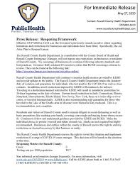 The health department has extra covid vaccine available today. Russell County Kansas Health Department Promotions