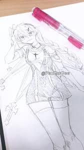 Doodle of Kiana (Divine Prayer) from Honkai Impact 3rd – @peaessgee on  Tumblr
