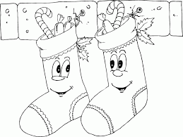 Christmas Stocking Coloring Pages Dibujo Para Imprimir Christmas Stocking Coloring Pages Dibujo Para Imprimir