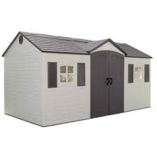 Lifetime 15 X 8 Ft Outdoor Storage Shed Lagerschuppen Holzlagerschuppen Schuppen Design