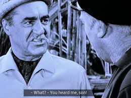 Which classic TV series had a major character named Jonas Grumby?