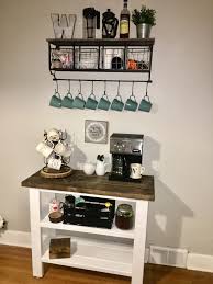 Diy Coffee Bar With Hobby Lobby Shelf Coffee Bar Home Diy Coffee Bar Home Coffee Stations