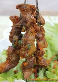 Grilled Chicken Gizzard With Saffron Recipe Mề Ga Nướng Nghệ From Www Vietnamesefood Com Vn Offal Recipes Gizzards Recipe Saffron Recipes