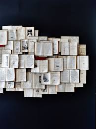 A Lovely Idea For A Feature Wall Decorar Paredes Libros Decorados Muro De Libros