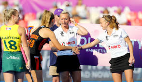 All our umpires, to help you improve on your knowledge of the rules, watch the Olympics hockey matches and in particular, watch where the umpires position and when. Watch from that perspective