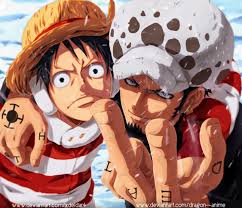 Trafalgar law wallpaper i made (for phones). One Piece Monkey D Luffy Trafalgar Law 4k Wallpaper Hdwallpaper Desktop Anime Luffy One Piece Anime