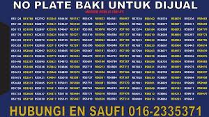 We sell jpj specific number plates, malaysia. No Plate For Sale Jual Nombor Plate Perlis Siri Rs Banyak Lagi Pilihan Sebelum Terlambat Berminat Boleh Hubungi Saufi 016 2335371 Ataupun Boleh