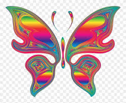 Download Rainbow Butterfly Svg Butterfly Free Transparent Png Clipart Images Download